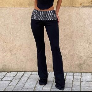 EMIL PANT BLACK POLKA DOT